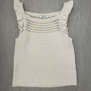Madewell tank top, cute design, unique straps